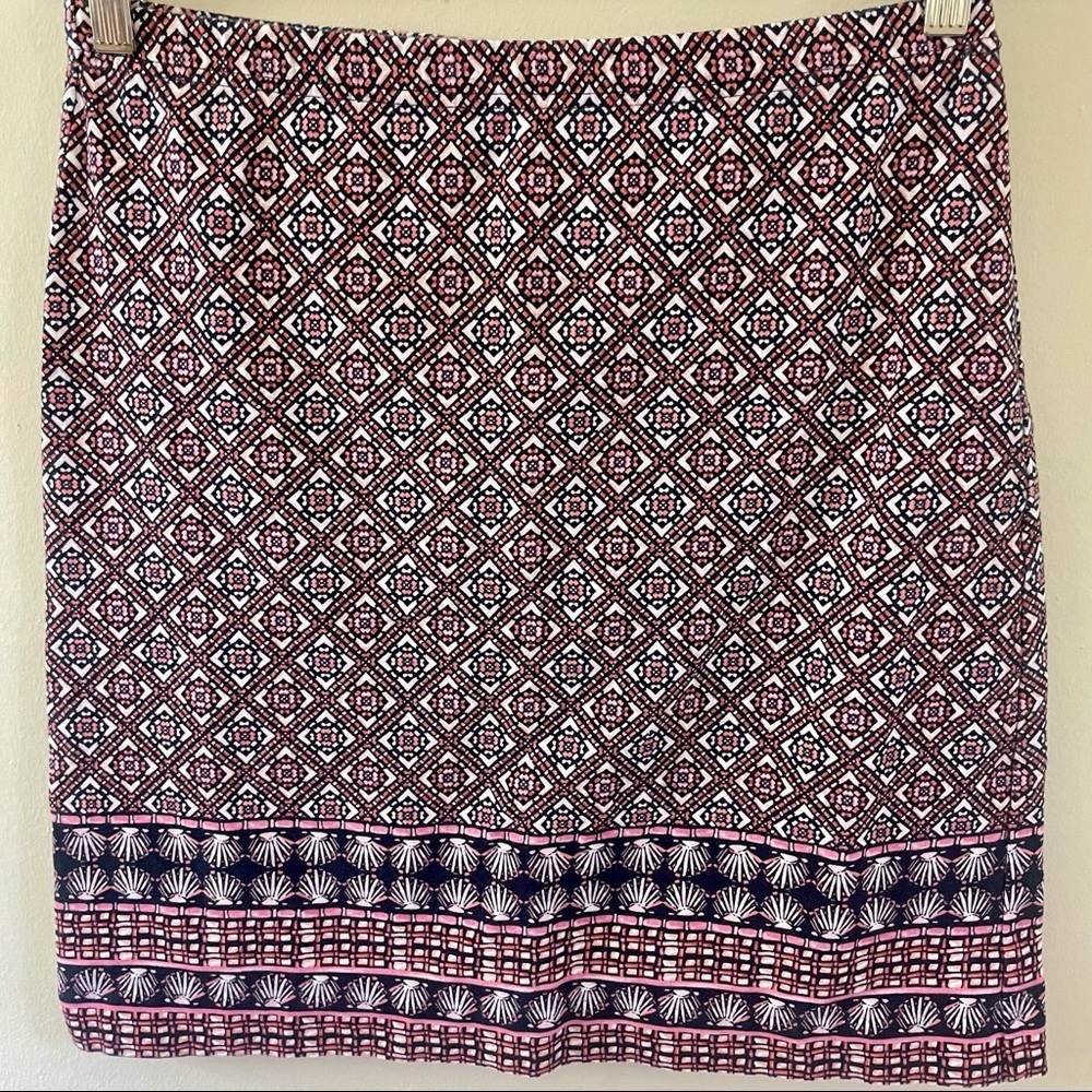 Talbots Patterned Skirt - Picture 2 of 5